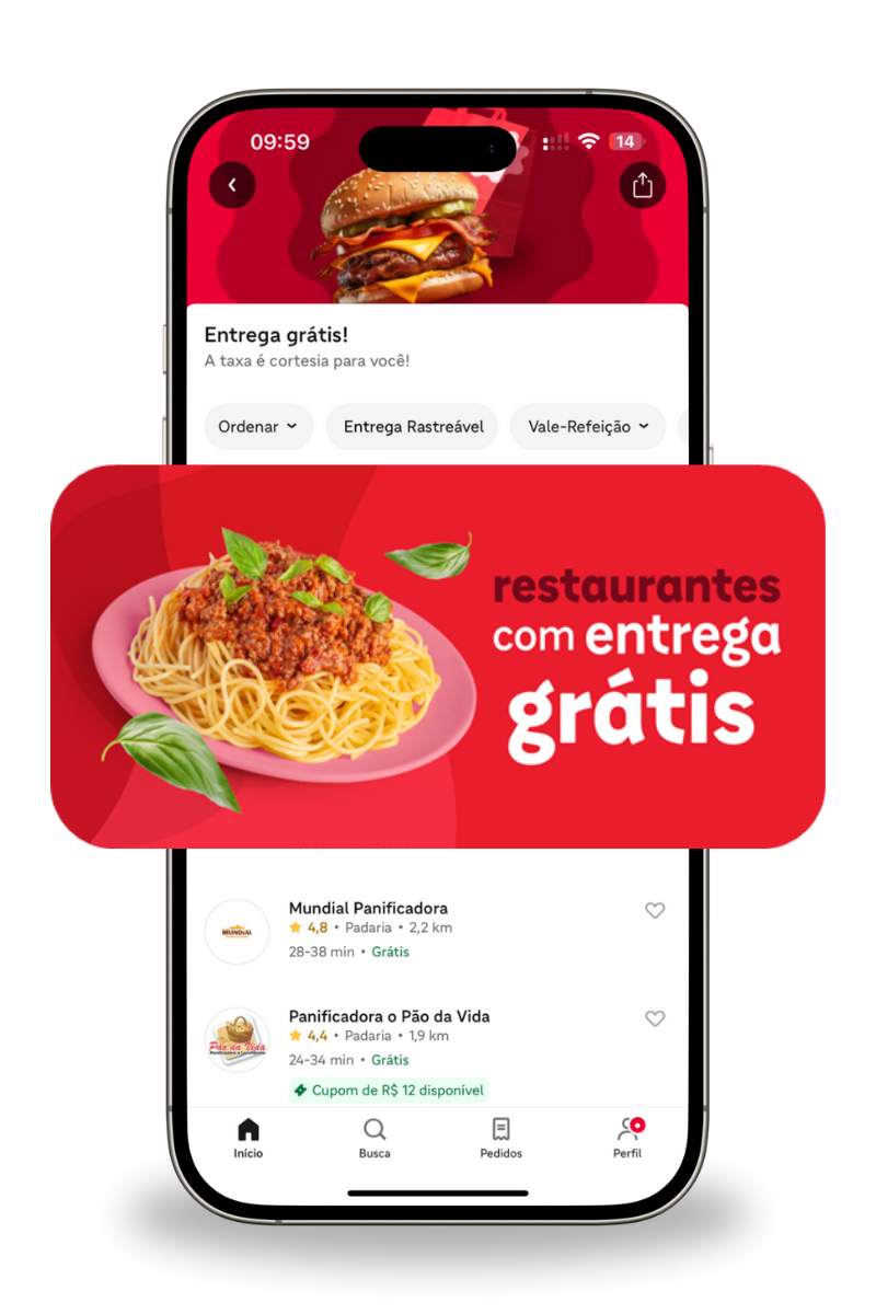 iFood Logo no Celular